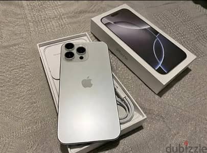 آبل - آيفون 15 برو ماكس جهاز كسر زيرو بالكرتونه حالته كويسه جدا