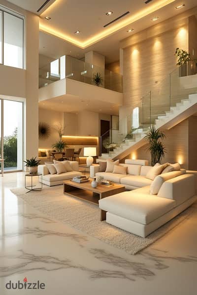232 sqm Townhouse for sale in Canyon 8, New Administrative Capital – 5% down payment and an 8-year installment plan.