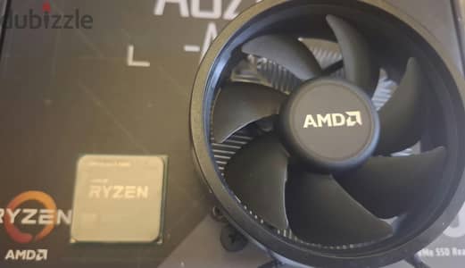 AMD Ryzen 5 3400G + Original AMD Stock Cooler