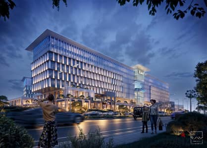 50 sqm finished office for sale in Kawn Mall, opposite Mercedes-Benz, with 5% down payment and installments up to 10 years