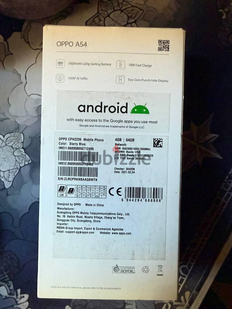OPPO A54 3