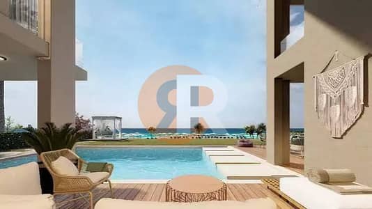 شاليه أرضي بجاردن للبيع في كمبوند سي شور الساحل الشمالي (Seashore Ras El Hekma – هايد بارك)