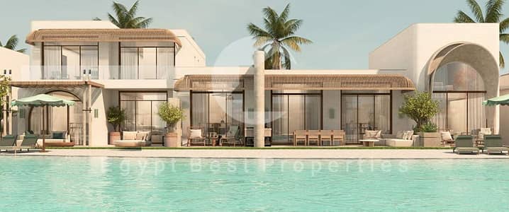 Own Your Chalet Sea View Fully Finished With ACs, Installments up to 8 Yrs