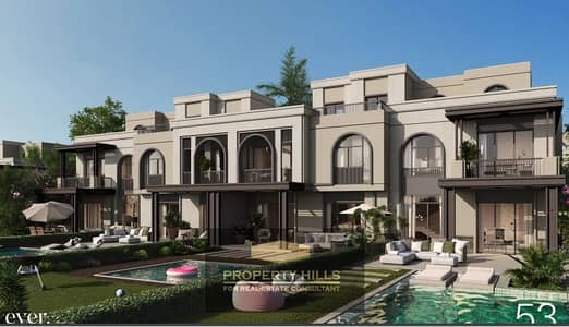 تاون هاوس للبيع استلام قريب في Ever East بسعر مميز التجمع السادس