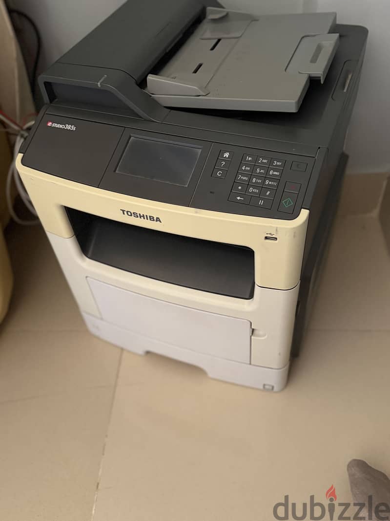 برنتر  توشيبا طابعة | Toshiba e-STUDIO 385S Printer للبيع استعمال خفيف 2