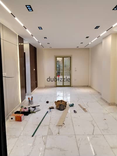 Apartment for rent empty super luxury second neighborhood seventh area behind Abu Bakr Al-Siddiq Mosque