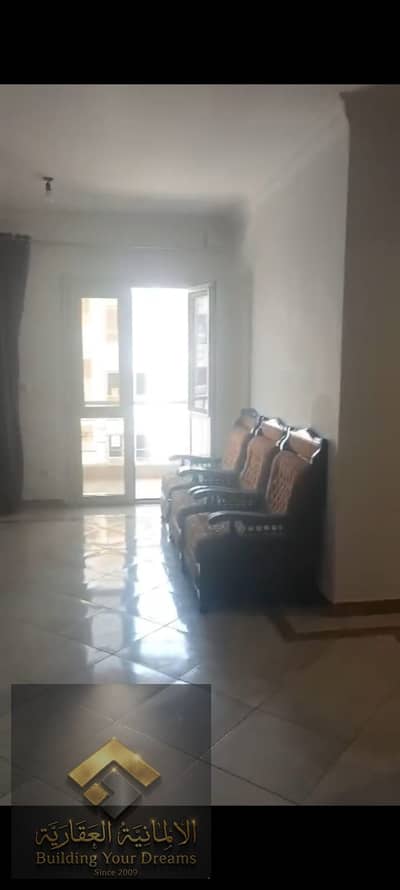 Furnished apartment for rent at a bargain price, 115 m in the Sakan Misr Al-Andalus compound next to the Dar Misr compound
