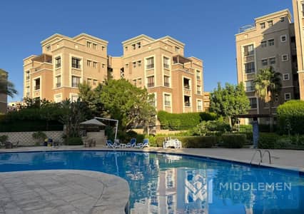 Apartment with garden 230m fully finished prime location open view on garden compound katameya plaza sodic