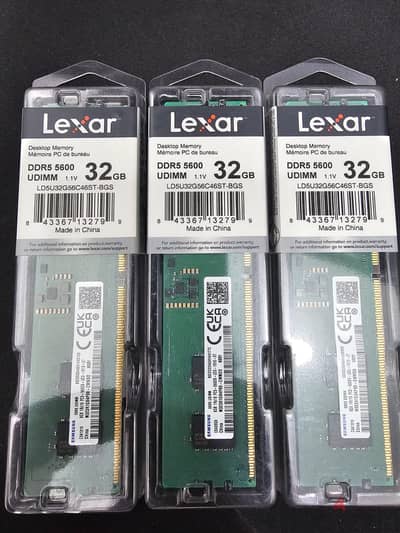 Lexar 32GB DDR5-5600 UDIMM Desktop RAM | New