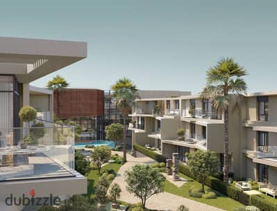 Villa "Corner" with a private garden, fully finished in Hills of One, next to Sodic