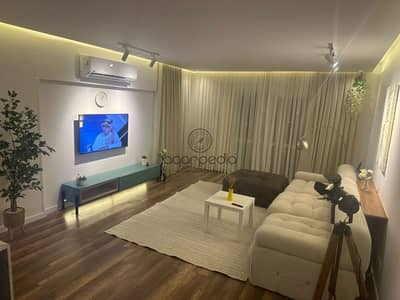شقة فندقية مفروشة للإيجار في الرحاب أول سكن بإطلالة مفتوحة وموقع مميز Fully furnished hotel apartment for rent in Rehab City New Cairo prime location