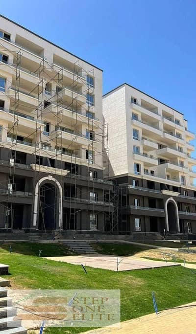 Own an apartment in a prime location in the R8, the first plot in the New Administrative Capital on the central axis.