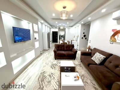 Furnished hotel apartment for rent, fully air-conditioned in Al Qattameya