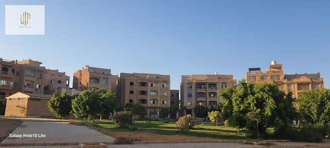 Apartment for sale in the Southern Investors – Family 3 (near the Muhammad Naguib Axis and the Intelligence Compound, directly in front of a large park).