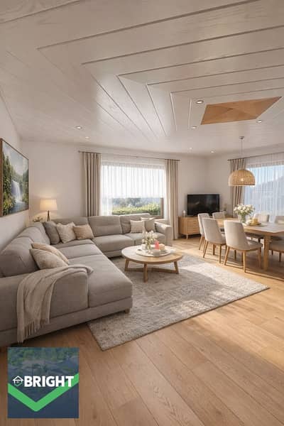 **Ready to Move In | 135 sqm Chalet with 3 Bedrooms, Fully Finished + Furniture & ACs, at a Very Special Price in IL Monte Galala.