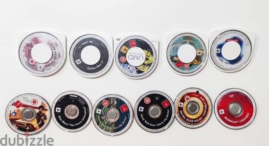 مجموعة ألعاب PSP أصلية UMD