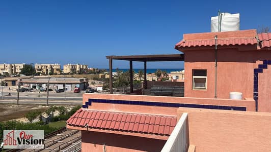 Standalone Villa available for sale in Ghazala Bay Rixos Land area 500 meters Built up area 230 meters 4 bedrooms (One of which is a master bedroom) 3