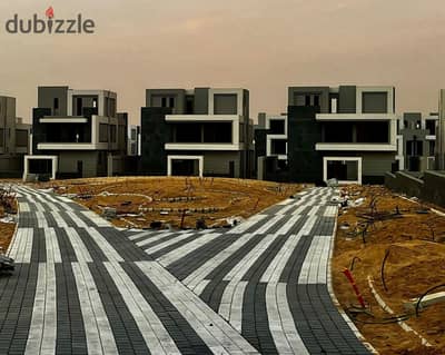 Enjoy luxury in a corner townhouse villa with lake view at a special price on Suez Rd near Al Rehab The Spine Mountain View Creek Town  The Mark
