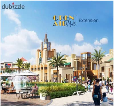 عيادة 74م للبيع في Open Air Mall Extension واجهة رئيسية + أمام B1 مباشرة 74