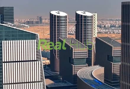 111 SQM Fully Finished Office in V Square | Administrative District  Administrative Office for Sale in V Square, Financial District – New Capital