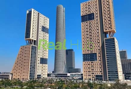 111 SQM Fully Finished Office in V Square | Administrative District  Administrative Office for Sale in V Square, Financial District – New Capital