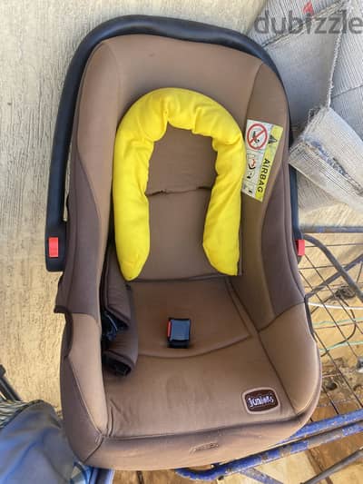 كرسي سيارة للاطفال (Car Seat)  الماركة: جونيورز (Juniors)