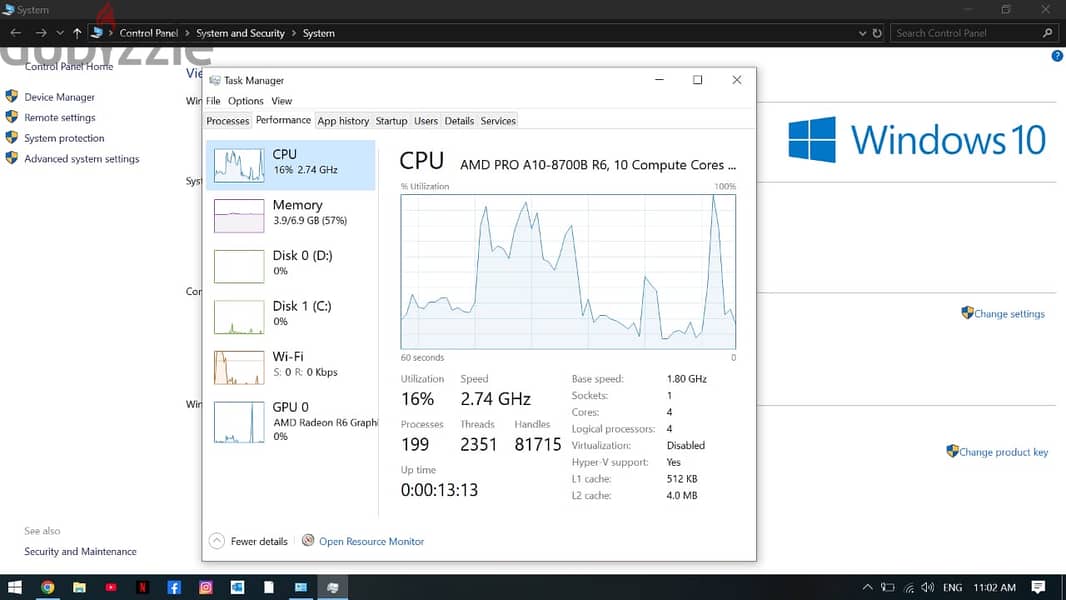 HP Elitebook 745 G3 2