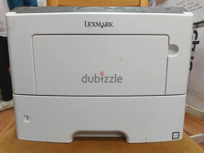 طابعة ليزر ليكسمارك Lexmark MS610dn بحالة الزيرو - استعمال خفيف جداً