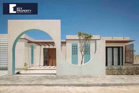 Direct on Lagoon Fully Finished Chalet for Sale in Beit el Bahr - North  Coast