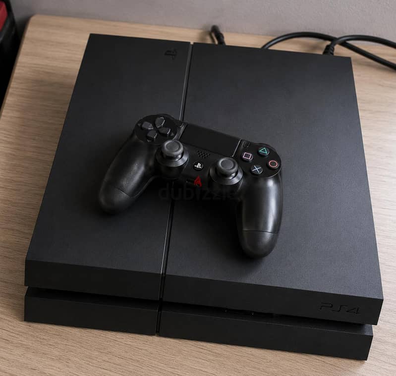 playstation 4 fat 500gbs with 2 original controllers 2