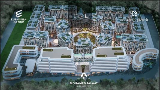 دوبلكس للبيع في العاصمة R8 على المحور المركزي الرابط بين طريق السويس والسخنة، أمام الفندق وعلى 3 شوارع رئيسية، بالقرب من النهر الأخضر ومسجد مصر والمطا