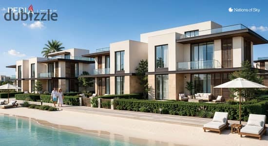 Finished Chalet Directly on Lagoon in Perla, next to Waterway and La Vista