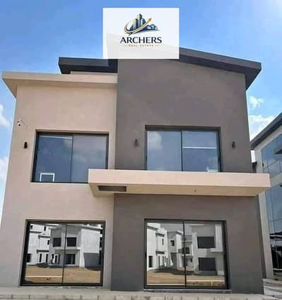 Villa For Sale Very Prime Location G+2 Creek Town New Cairo Beside Saada ,Compound Munities From Madinty