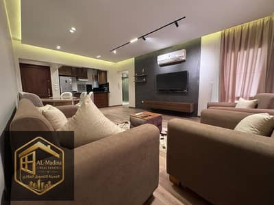 Apartment for rent, second residence, fully finished and furnished hotel in Al-Rehab