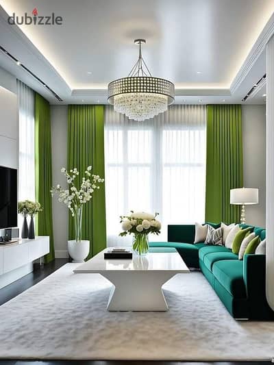 Own an apartment in FIORI Compound, October, with a 10% down payment and installments of up to 12 years. Get a 105 sqm apartment for EGP 2,730,000.