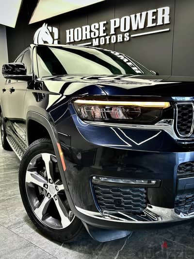 جيب جراند شيروكى 2025 الوحيدة في مصر Navy Blue أميز لون V6 - 3600cc