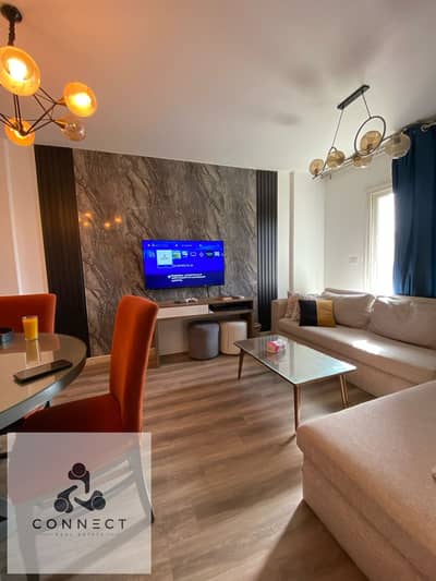 An exceptional apartment for sale in Madinaty (B12): 74 sqm, second floor, prime location. Offered for cash sale, fully furnished and equipped with br