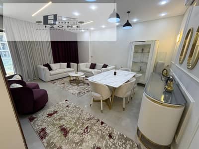 شقة مفروش ايجار أول سكن بأثاث مودرن في ليك فيو ريزيدنس New Cairo 137م غرفتين نوم 2 حمام
