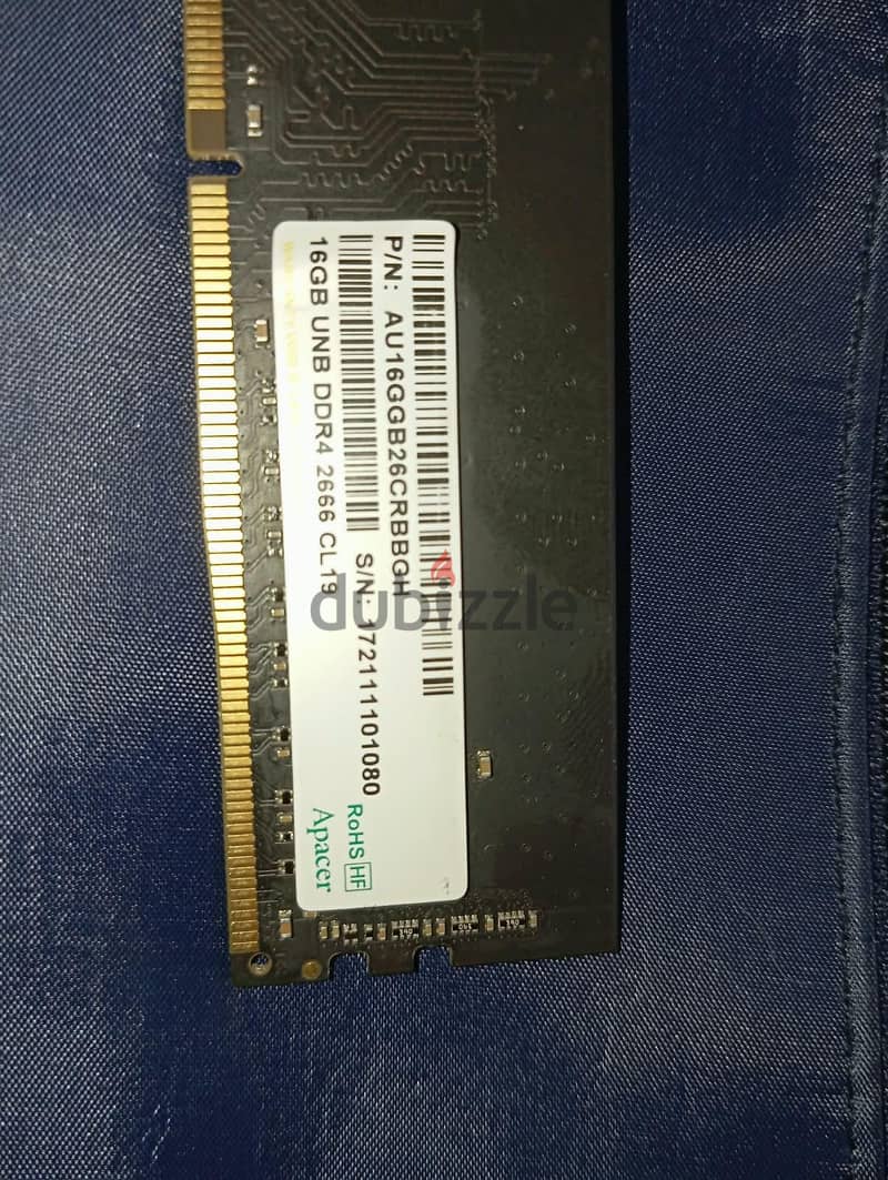 Ram 16 2666hz DDR4 2