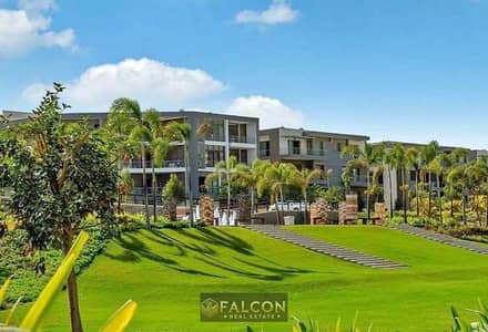by lowest price golf view apartment 125m for sale in taj city near mirage and swan lake and golden square and fifth square palm hills
