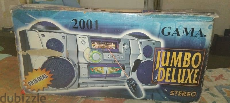 2001 GAMA jumbo deluxe stereo 1