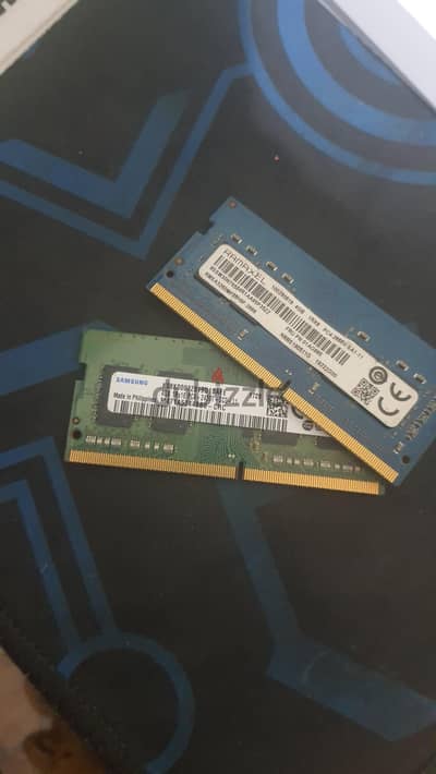 2x 4gb (8gb) Soddim laptop ram