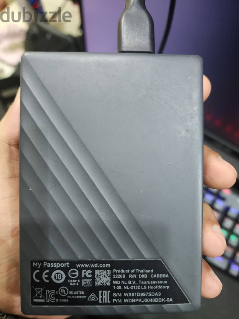 HD WD 4TB external 1