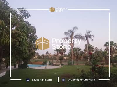 Luxury Villa for Sale in Katameya Heights | Direct Golf View | Large Garden | Private Swimming Pool | Super Lux Finishing