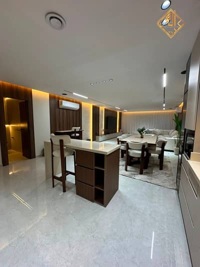 Luxury 240m² fully smart apartment for sale in Mohandessin, fully furnished and equipped with appliances.