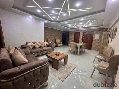 Fully furnished, air-conditioned apartment for daily or monthly rent in Nasr City from Abbas Al-Akkad