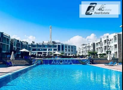 Under Market Price Chalet with garden Fully Finished & Furnished Pool View With a down payment and the remainder in in Aroma Sokhna Ready for viewing