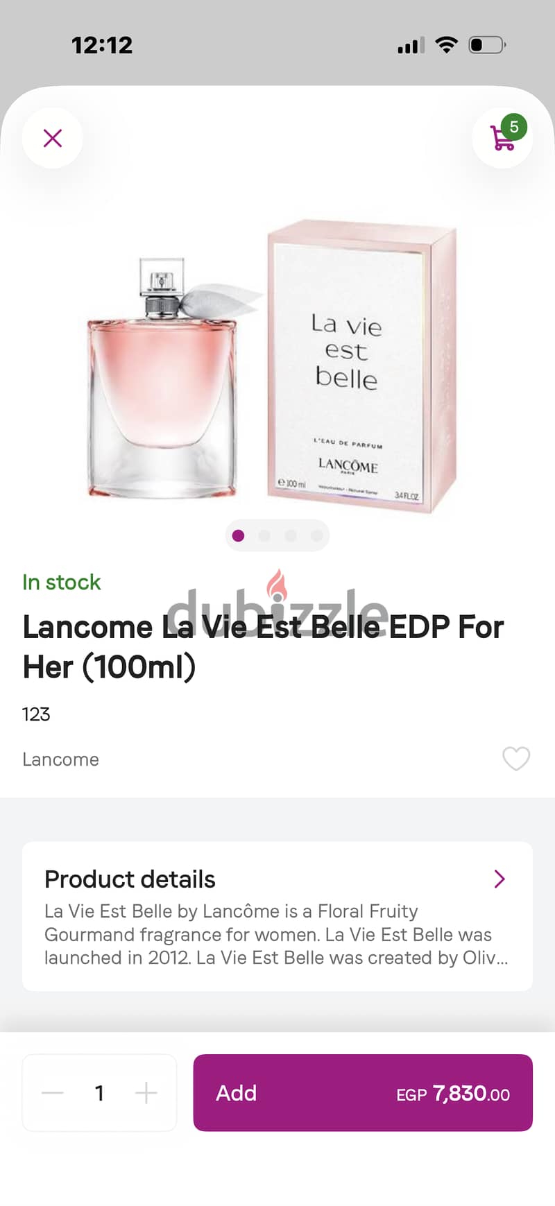 La vie est belle (Original-Never used) 1