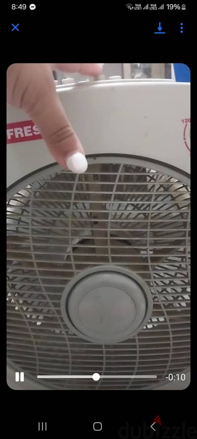 مروحه فريش بوكس بحاله ممتازه ٣ سرعات
