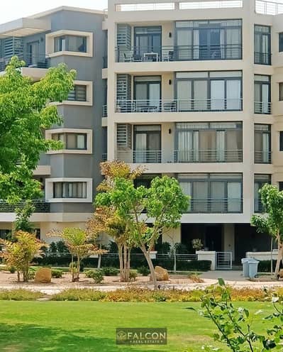 in best phase landscape view apartment for sale in 10y installment in taj near cairo festival and mirage city and swan lake and trio